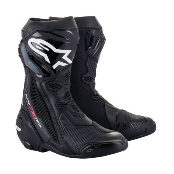 מגפי רכיבה אלפינסטארס שחור - ALPINESTARS SUPERTECH R