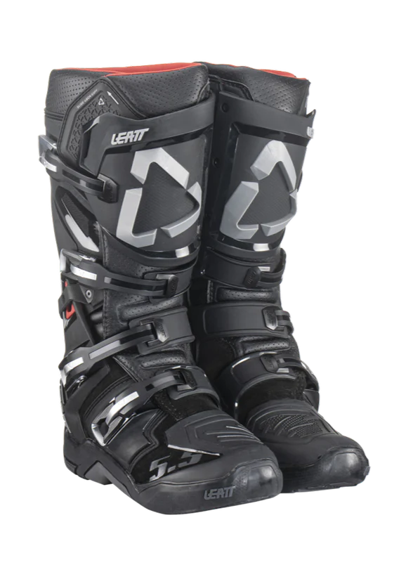 מגפי רכיבה ליט 5.5 אפור - LEATT BOOTS 5.5 FLEXLOCK ENDURO