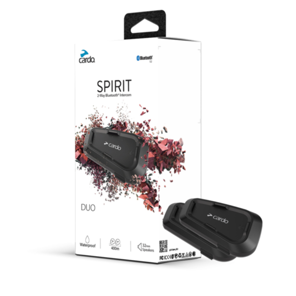 דיבורית בלוטוס לקסדה קארדו (זוג) - CARDO SPIRIT DUO