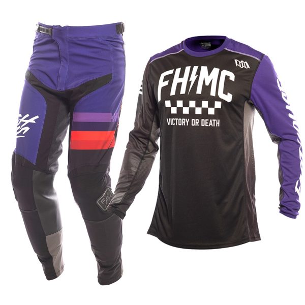 חליפת רכיבה פסטהאוס שחור/ סגול – FASTHOUSE GRINDHOUSE ROYAL