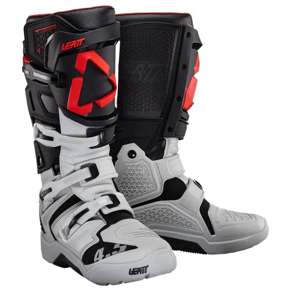 מגפי רכיבה ליט 4.5 לבן/ שחור - LEATT BOOTS 4.5 ENDURO FORGE