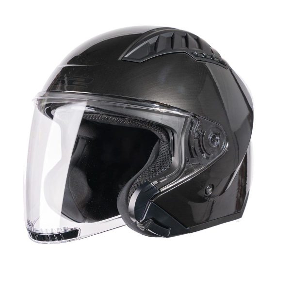 קסדת 3/4 אל אס 2 קופטר II טיטניום ג'ינס  - LS2 OF600 COPTER II JEANS TITANIUM