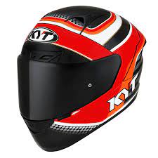 קסדה מלאה קיי ווי טי קרבון/ אדום/ לבן - KYT NX-RACE PIRRO REPLICA CARBON
