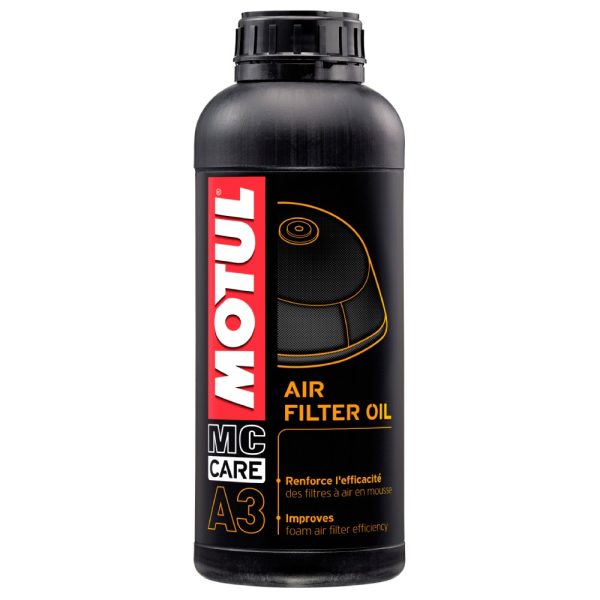 נוזל לשימון מסנן אוויר מוטול בנפח 1 ליטר - MOTUL A3 AIR FILTER OIL