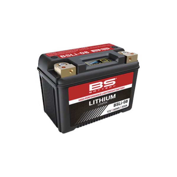 מצבר ליתיום BS BATTERY - BSLI-08 (אחריות לשנה)