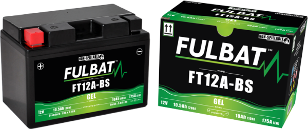 מצבר FULBUT - FT12A-BSG (GEL)  (אחריות לשנה)