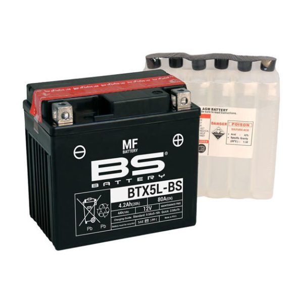 מצבר BS BATTERY - BTX5L-BS (אחריות לשנה)