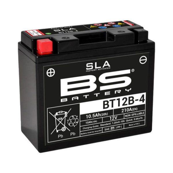 מצבר BS BATTERY - SLA BT12B-4 (FA) (אחריות לשנה)
