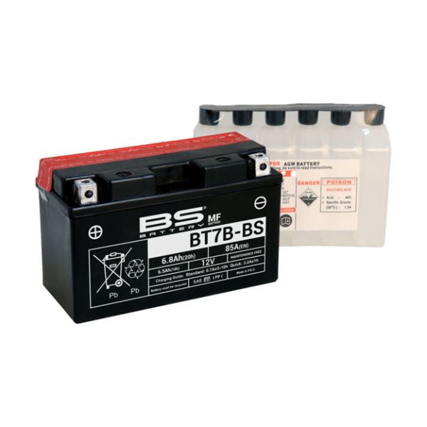 מצבר BS BATTERY - BT7B-BS (אחריות לשנה)
