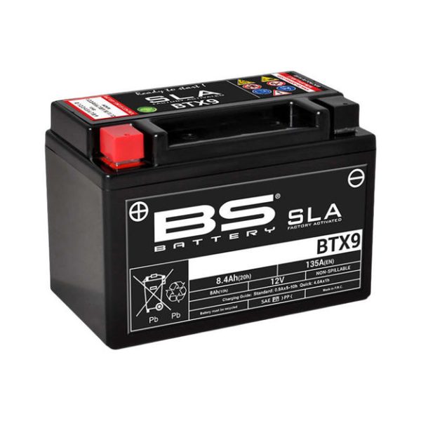 מצבר BS BATTERY - SLA BTX9 (FA) (אחריות לשנה)