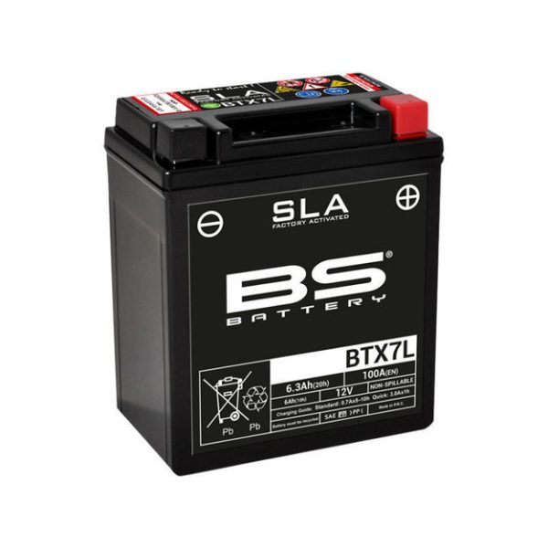 מצבר BS BATTERY - SLA BTX7L (אחריות לשנה)