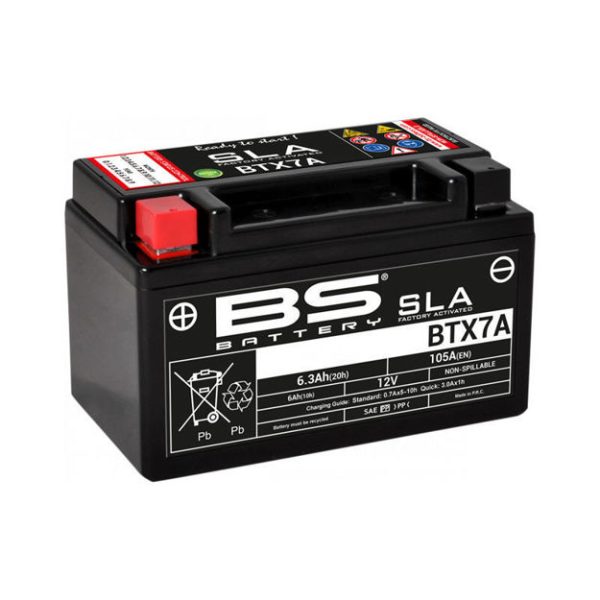 מצבר BS BATTERY - SLA BTX7A (FA) (אחריות לשנה)