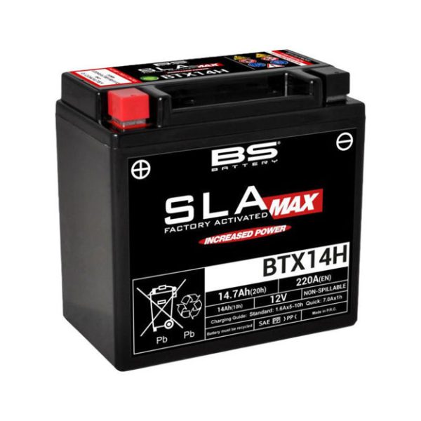 מצבר BS BATTERY - SLA BTX14H MAX (אחריות לשנה)