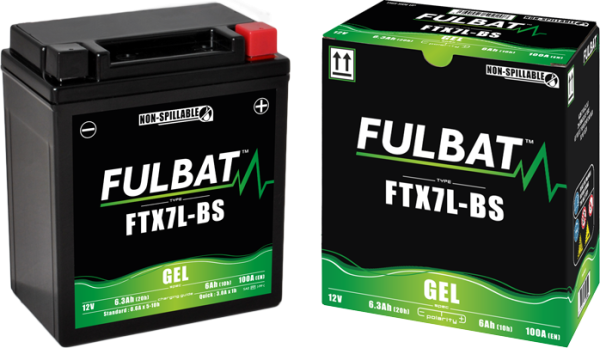 מצבר (FULBUT - FTX7L-BS (GEL (אחריות לשנה)