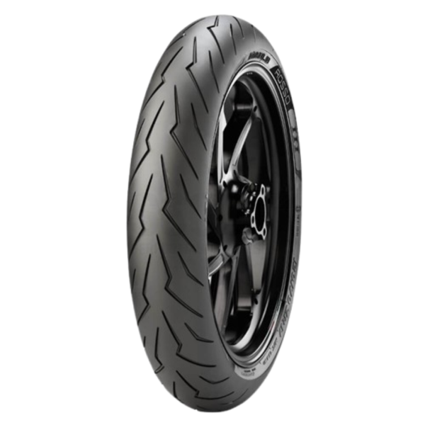 צמיג קדמי פירלי דיאבלו רוסו 3 - PIRELLI DIABLO ROSSO III (58W) 120/70-17