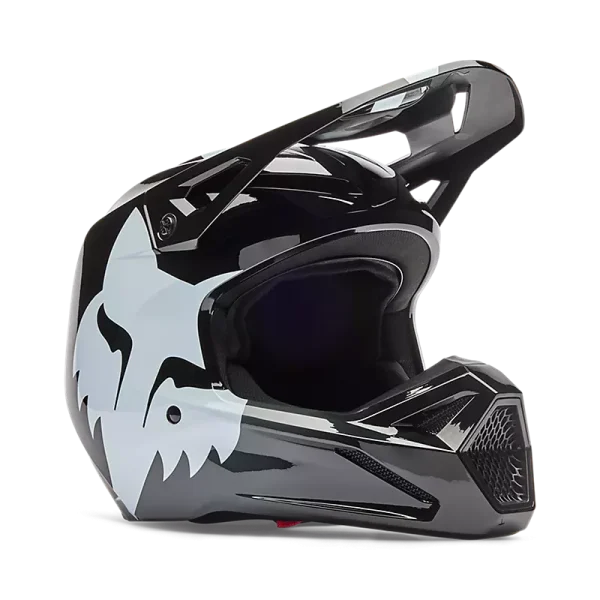 קסדת רכיבה ילדים פוקס שחור - FOX V1 SHIELD YTH V26