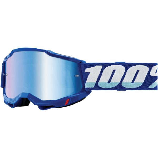 משקפי אבק 100% כחול עדשת מראה – ACCURI 2 GOGGLE BLUE