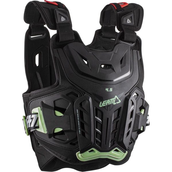 מגן חזה לנשים (צבי צב) ליט 4.5 שחור - LEATT CHEST PROTECTOR 4.5 JACKI V22