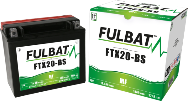 מצבר FULBUT - FTX20-BS (אחריות לשנה)