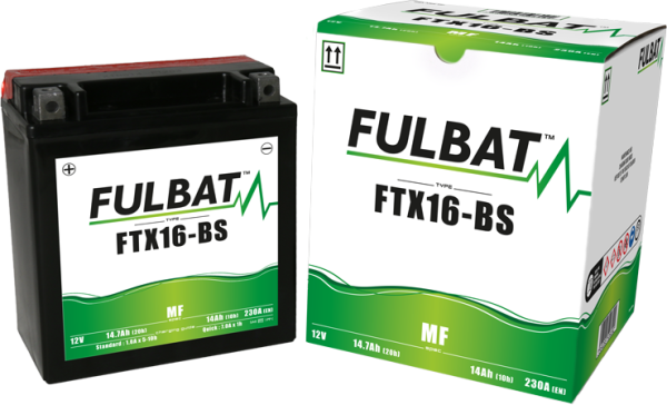מצבר FULBUT - FTX16-BS (אחריות לשנה)