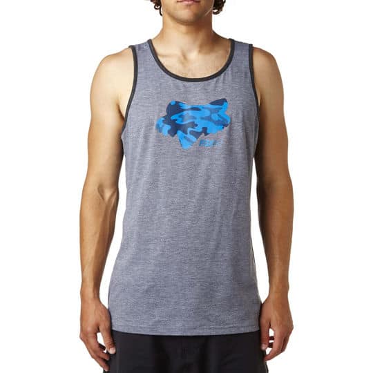 גופיה קצרה פוקס אפור בהיר - FOX STENCILED TECH