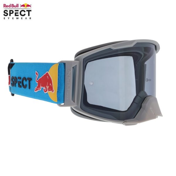 משקפי אבק רדבול אפור מט עדשה כסוף מראה - RED BULL SPECT STRIVE