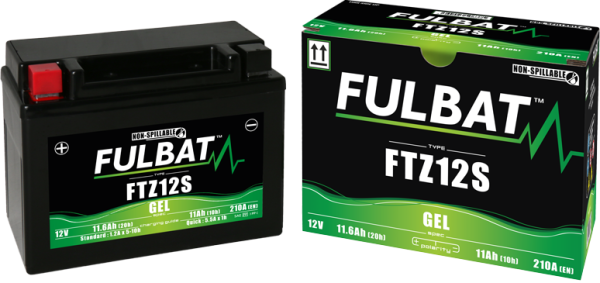 מצבר (FULBUT - FTZ12S (GEL (אחריות לשנה)