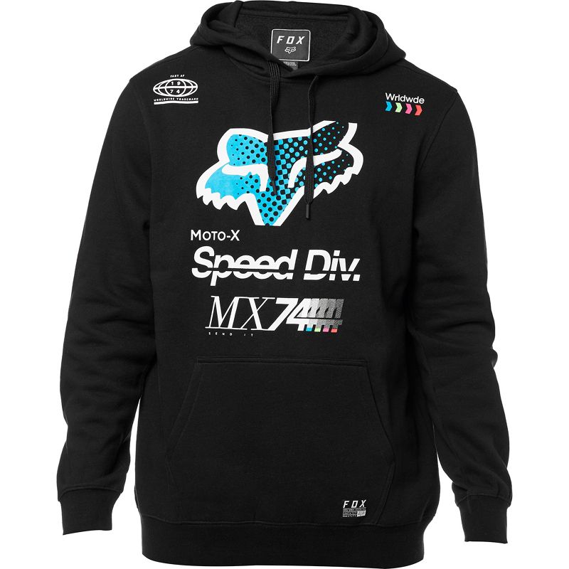 קפוצ'ון פליז פוקס - FOX SHIELD BACKDRAFTER PULL OVER FLEECE שחור