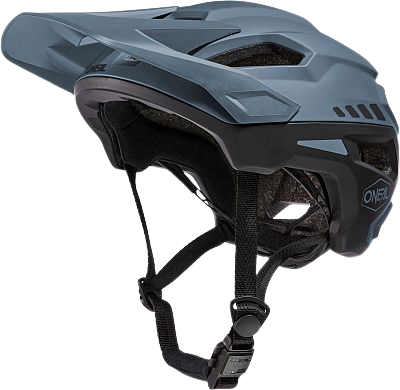 קסדת רכיבה לאופניים אנדורו/ אול מאונטיין אוניל אפור/ שחור - ONEAL TRAILFIDER V.23