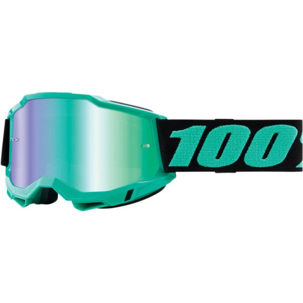 משקפי אבק 100% ירוק עדשת מראה – ACCURI 2 GREEN MIRROR LENS GOGGLE