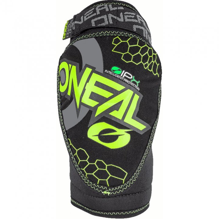 מגני ברכיים ילדים אוניל - ONEAL DIRT KNEE GUARD HI-VIZ YOUTH שחור/ צהוב