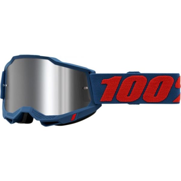 משקפי אבק 100% כחול/ אדום עדשת מראה – ACCURI 2 GOGGLE ODEON MIRROR LENS