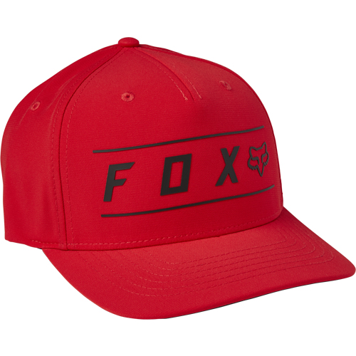 כובע מצחייה פוקס אדום - FOX PINNACLE TECH FLEXFIT HAT