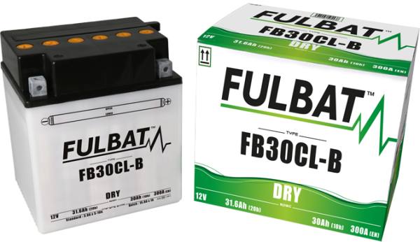 מצבר FULBUT - FB30CL-B (אחריות לשנה)