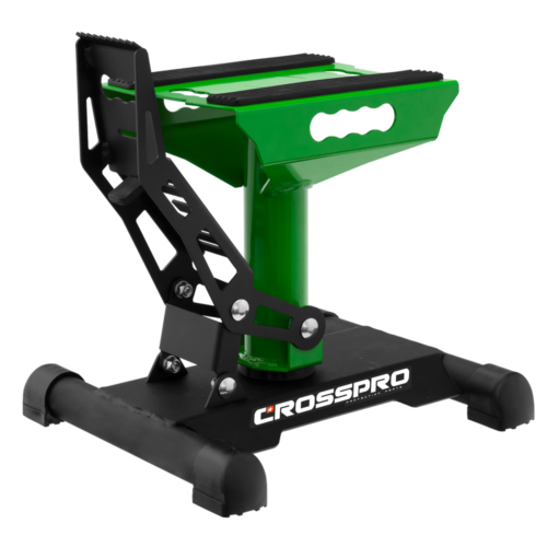 סטנד הרמה מחוזק לאופנוע שטח ירוק - CROSSPRO XTREAM STAND