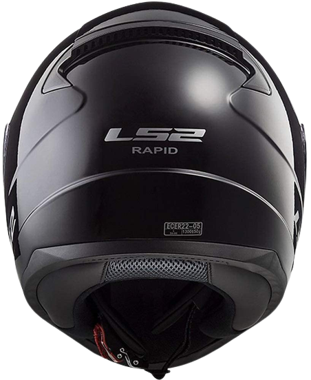 קסדה מלאה אל אס 2 שחור מבריק - LS2 FF353 RAPID