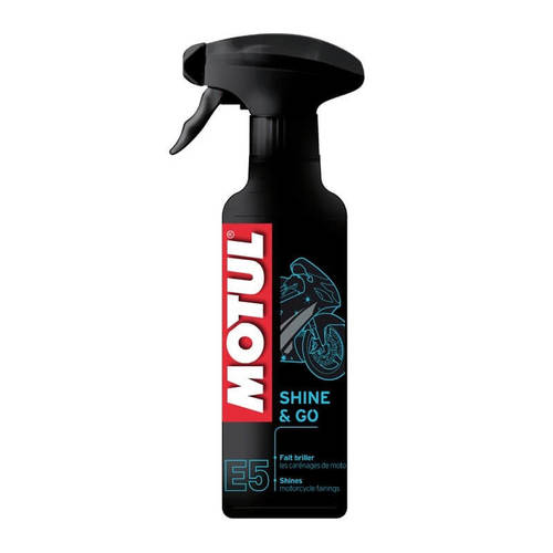 תרסיס להברקת האופנוע מוטול בנפח 400 מ״ל - MOTUL E5 SHINE & GO