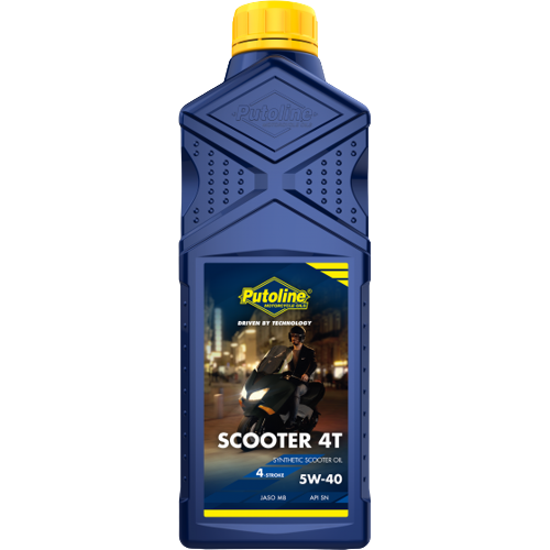 שמן פוטוליין סנטטי מלא למנועי 4 פעימות 40W-5 1 ליטר PUTOLINE SCOOTER 5W-40 1L