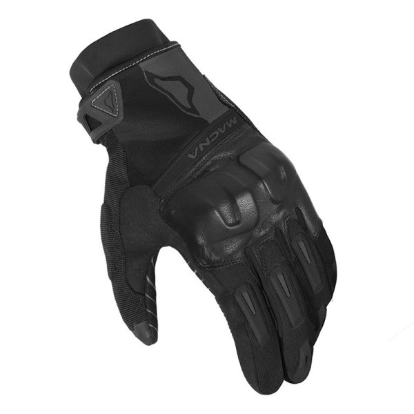 כפפות רכיבה קיץ מקנה שחור - MACNA GLOVE ATTILA RTX