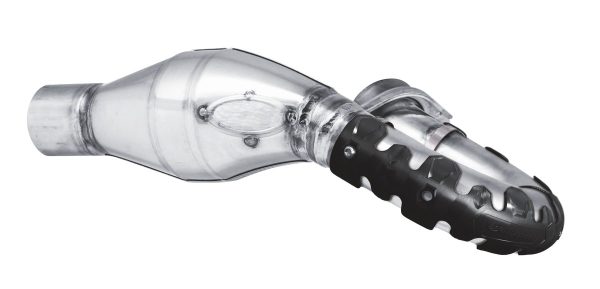 מגן סעפת פוליספורט לאגזוז 4 פעימות קצר - POLISPORT ARMADILLO שחור