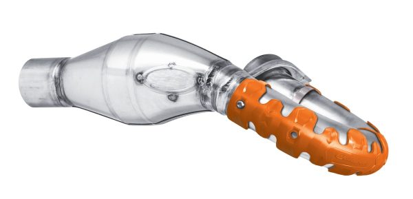 מגן סעפת פוליספורט לאגזוז 4 פעימות קצר - POLISPORT ARMADILLO כתום