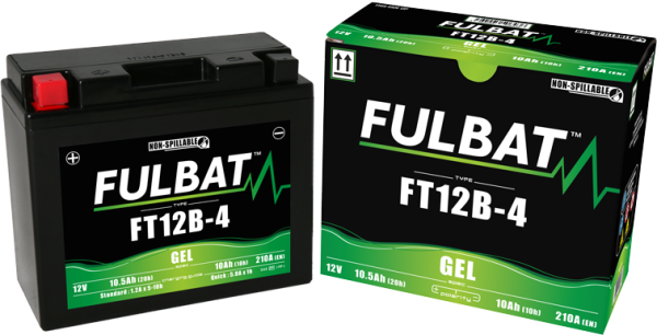 מצבר (FULBUT - FT12B-4 (GEL (אחריות לשנה)