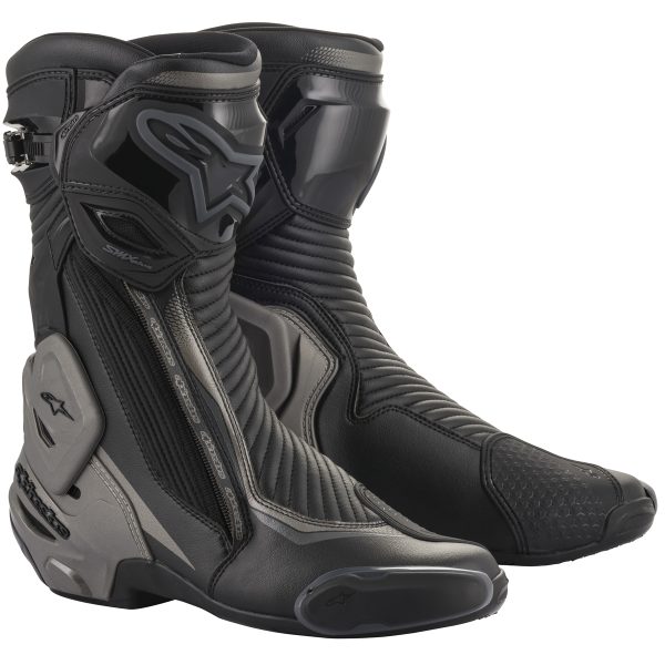 מגפי רכיבה אלפינסטארס שחור/ אפור - ALPINESTARS SMX PLUS V2
