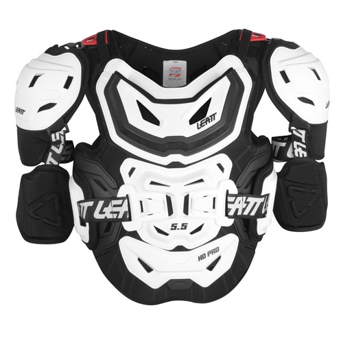 מגן חזה (צבי-צב) ליט 5.5 לבן - LEATT CHEST PROTECTOR 5.5 PRO HD