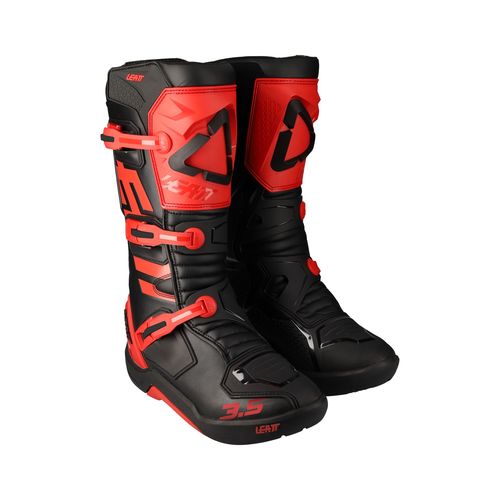 מגפי רכיבה ליט 3.5 שחור/ אדום - LEATT BOOTS GPX 3.5