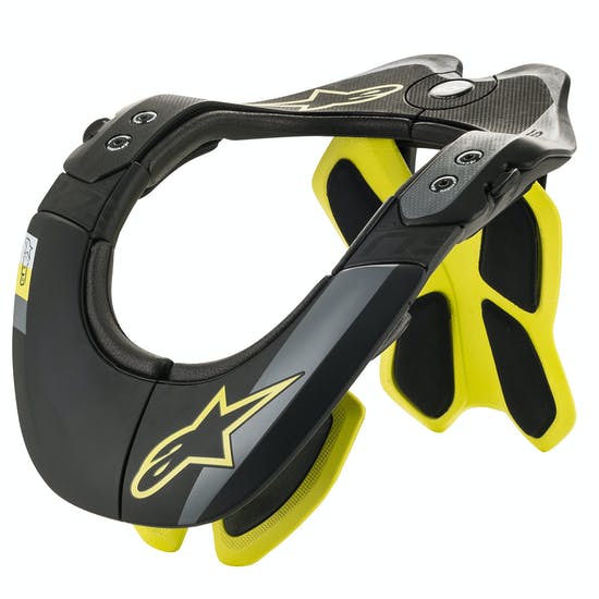 מגן צוואר אלפינסטארס - Alpinestars BNS Tech-2 שחור/ צהוב