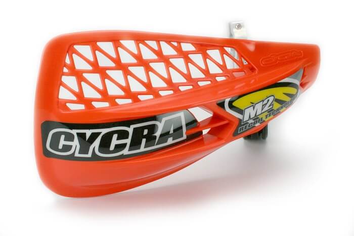 מגני ידיים פתוחים כתום - SYCRA M2 VENTED RACER PACK