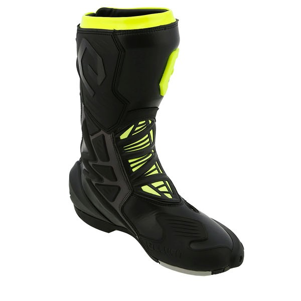 Eleveit_RC_Pro_Microfibre_Boots-Black-Fluo_Yellow_front_right_quarter_471362