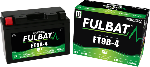 מצבר (FULBUT - FT9B-4 (GEL (אחריות לשנה)