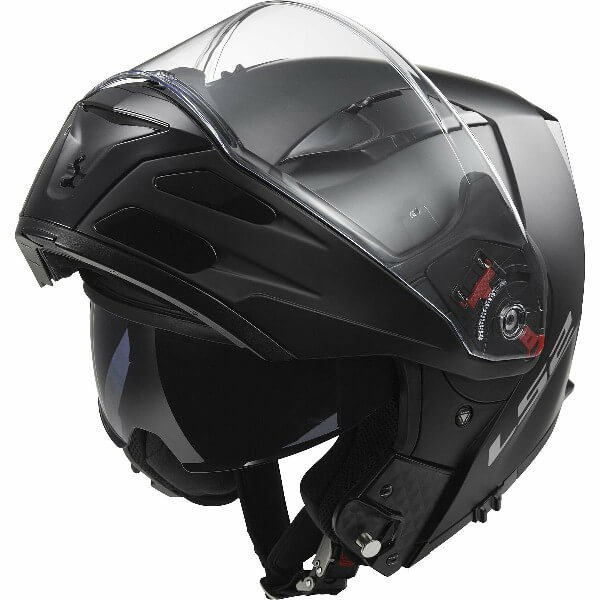 LS-2-FF324-Metro-Solid-Bluetooth-Matt-Black-Full-Face-Helmet-2